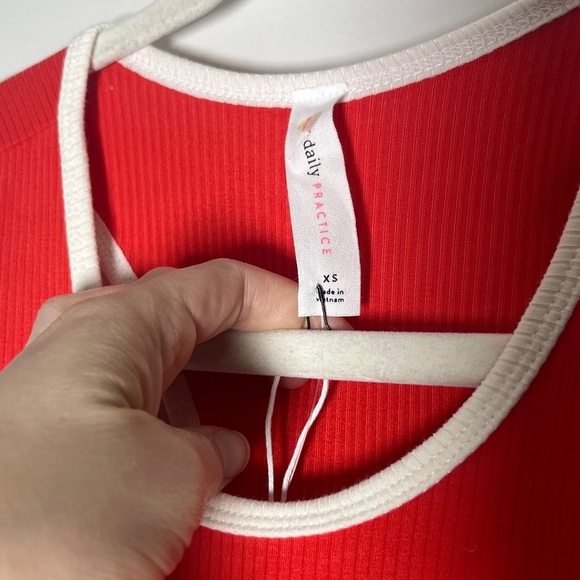 NWT DAILY PRACTICE x ANTHROPOLOGIE | Tennis Ribbed Hanky-Hem Mini Dress | XS - Picture 7 of 12